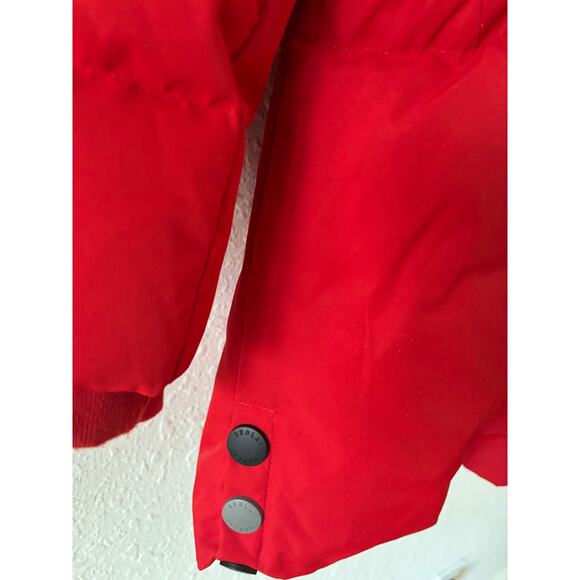 Orolay Women's Down Coat Winter Puffy Hooded Jacket Red NWOT Medium $160 - Picture 2 of 10